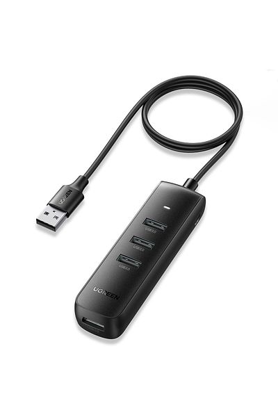 Ugreen Splitter de porturi USB-A HUB - 4x USB 3.2 Gen 1 negru