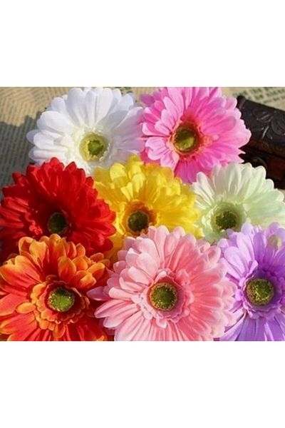 YDGR Gerbera Flower Luxury Artificial – Διακοσμητικό λουλούδι μονόκλαδο