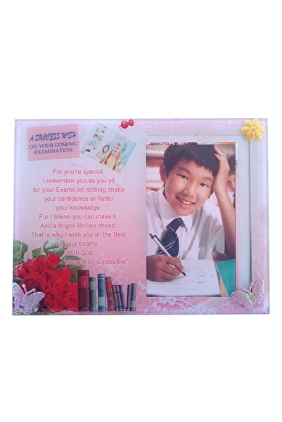 OEM Glass Photo Frame - Success for Exams, 22x17cm