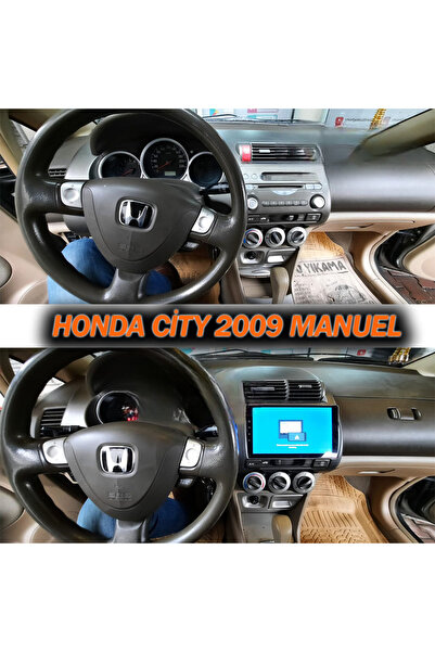 CarSmarT HONDA CİTY/JAZZ MANUEL 2002/2008 9 İNÇ 8-64 PRO MODEL QLED EKRAN