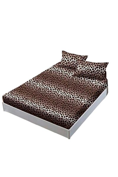 OEM Bed sheet and pillowcases set, Finet, 3 pieces, single size, Animal Print, 140x200cm