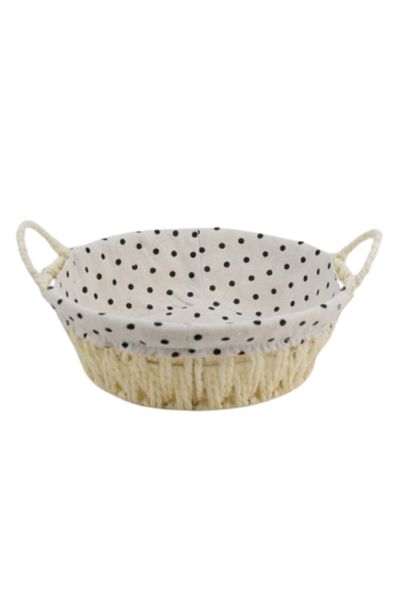 OEM Bread basket PVC, 24x17x6.5 cm beige M3