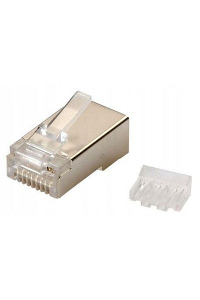 Lanview RJ45 Wtyczka FTP CAT6 dla AWG 24-26 10szt.