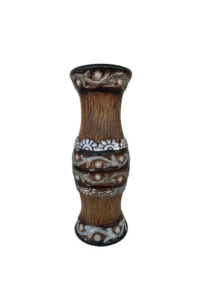 OEM Vază ceramică cu perle și sclipici, M2, 11x30 cm