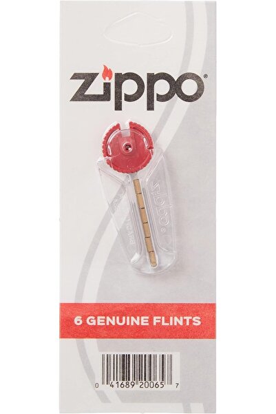 Zippo Lighter 2406N, 1 Flint, 6 Pieces