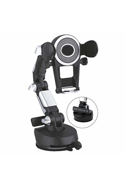 Autokit Araç Içi Güçlü Vantuzlu Telefon Tutucu Numaratör Fa1-959