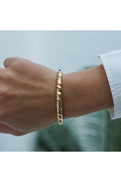 REGOLD Burgu 14 Ayar Altın Kelepçe