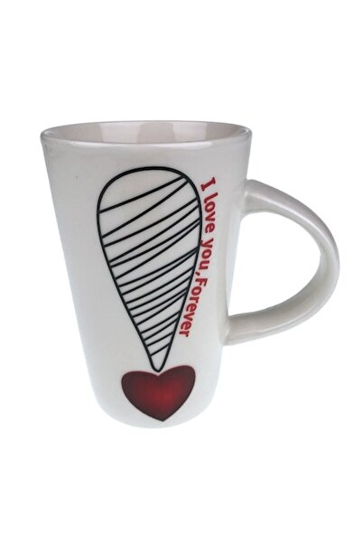 OEM Cană ceramică cu mesaje de dragoste în engleză, 200 ml, 9X13 cm, M1