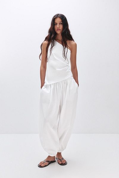 Pull & Bear Flowing oversize trousers