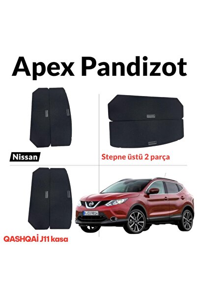 apex ticaret Nissan Qashqai pandizod Stepne üstü 2 parça
