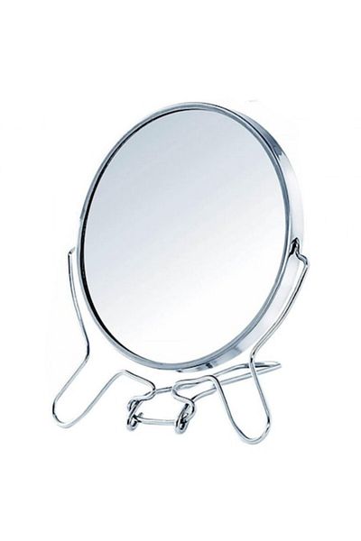 OEM Oglindă metalică, 16,5 cm, argintie