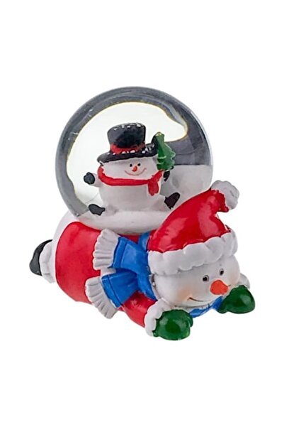 OEM Glob de Crăciun din sticlă pe bază de rășină cu LED, 11x9 cm