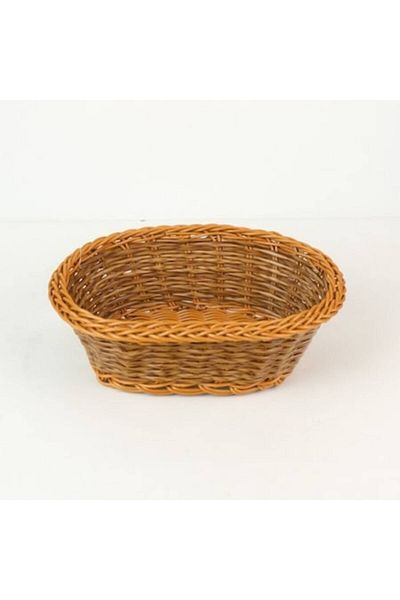 OEM Coș de pâine PVC 22x17x7.5 cm Maro M2