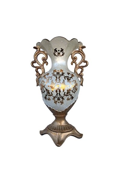 OEM Vază vintage din rășină cu mânere, M1, 27x43 cm