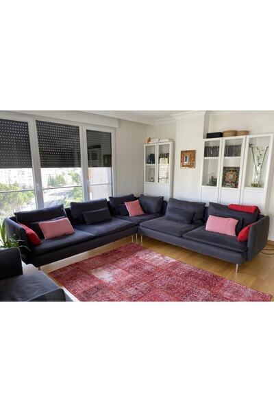 ERİZA Bella Tam Köşe Takımı (koyu Antrisit) 291x291cm Babyface 29