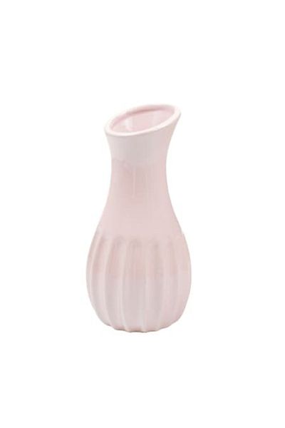 OEM Vază decorativă ceramică 18x7,5 cm roz M3