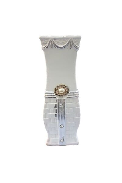 OEM Vază ceramică cu model geometric, 30 cm, M1