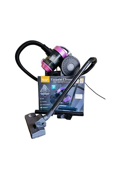 divendi-ro Bagless vacuum cleaner, RAF R8710P, 800W, 2L collection capacity, with 3 accessories, black-pink