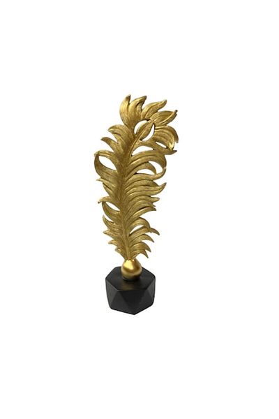 OEM Statueta pana ciufulita, rasina 21x8.5x6 cm, auriu