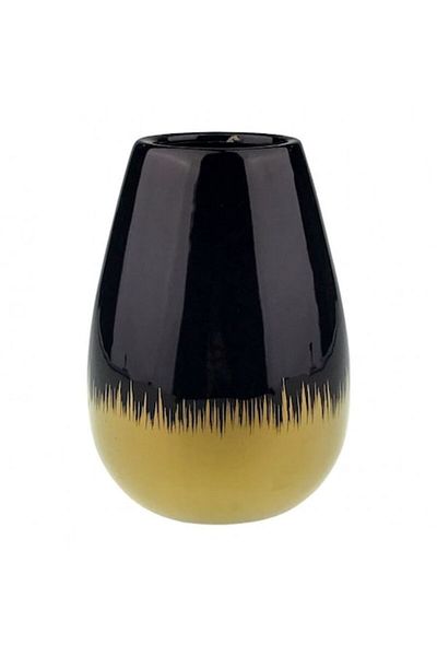 OEM Ceramic vase in two colors 13x18 cm multicolor M2