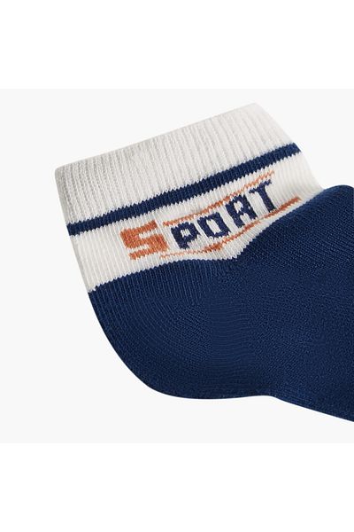 Juniors Printed Ankle Length Socks - Set of 7