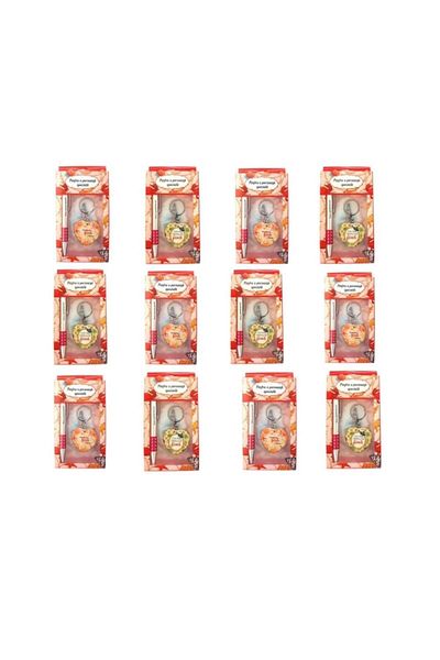 OEM Set 12 pieces with pen and keychain, fine dedication, 9x16cm