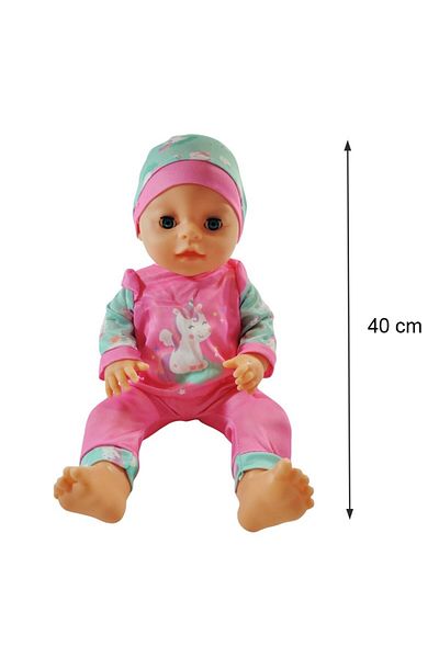 PROCART Yala baby doll, various accessories, movable eyes, peeing, realistic expressions, 3 years+