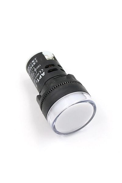 OEM Lampa semnalizare AD16-22DS 22mm 24 V, Alb
