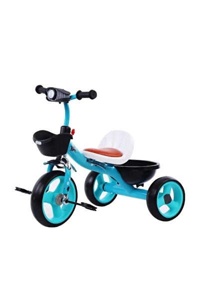 divendi-ro Tricicletă pentru copii de 2 ani +, cu coș față-spate, roți 10/8 i...