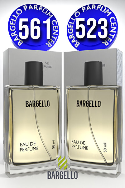 Bargello 561 Erkek 50 ml Parfüm Edp Fresh + 523 Oriental Erkek Parfüm 50 Ml EDP