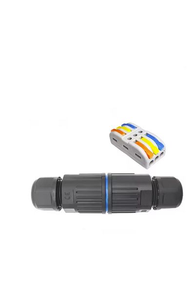 OEM IP68 waterproof electrical connector, 3 pins – tight and durable