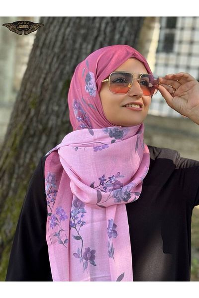 ALDIRA The Pashmina Viscose Fabric Is a Digital Pattern of 110 Grams