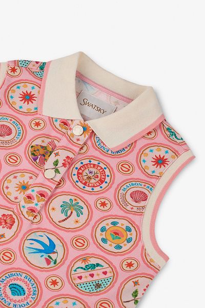 SWATSKY Girl Patterned Dress