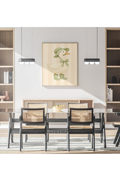 VOBA STORE BÜYÜK BOY ÇOCUK ODASI İÇİN ÖRDEK TEMALI MDF TABLO