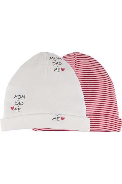 İdilbaby&Mamino MOM+DAD=ME قبعة مكونة من قطعتين