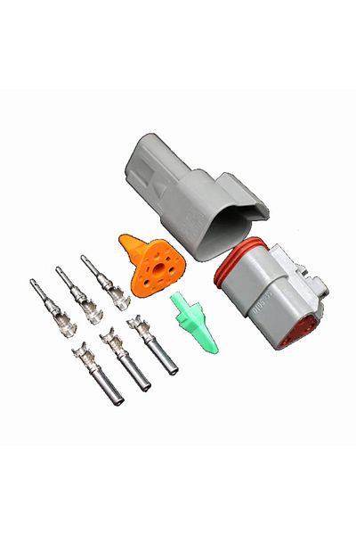 OEM Set conectori Deutsch DT 3 Pini impermeabili 22-16AWG