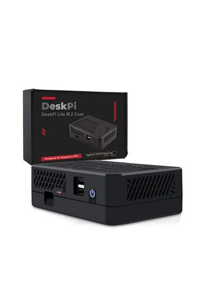 OEM Carcasă NAS DeskPi Lite cu placă de expansiune M.2 SATA și cooler
