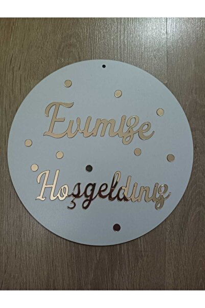 Şirin Lazer مرحبًا بكم في ديكور جدار الباب المكتوب على باب منزلك