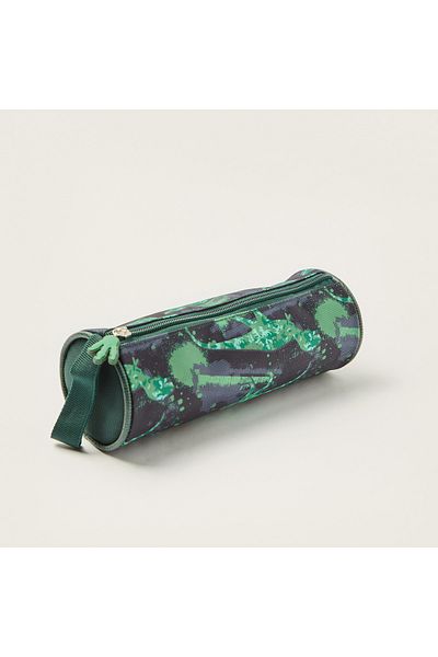 Juniors Jurassic World Print Pencil Case with Zip Closure