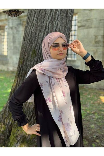 ALDIRA The Pashmina Viscose Fabric Is a Digital Pattern of 110 Grams