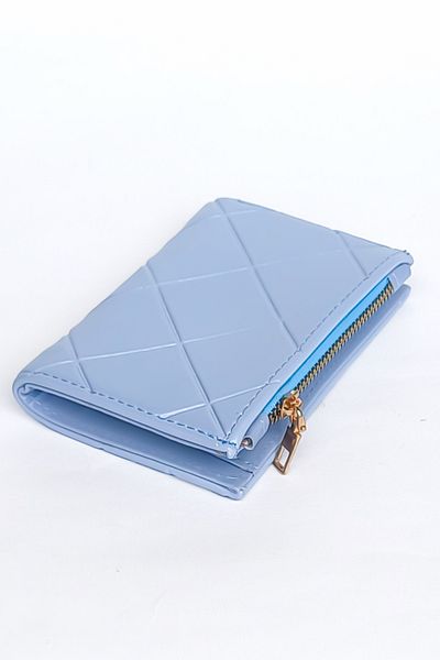 Ecrou Handbag Hard Cover Quilted Lilac