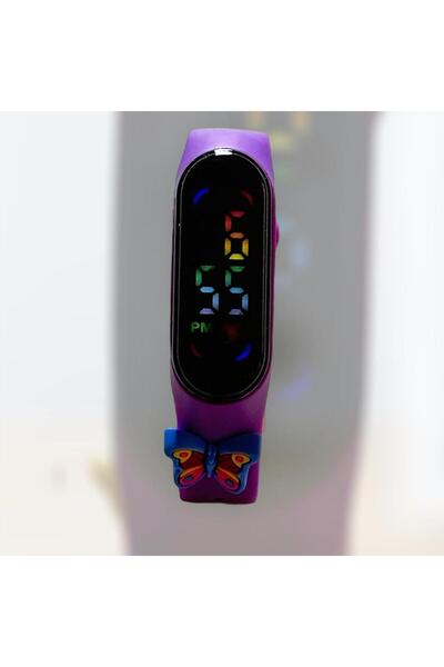 bijoux uniques dijital kelebek figürlü çocuk saat