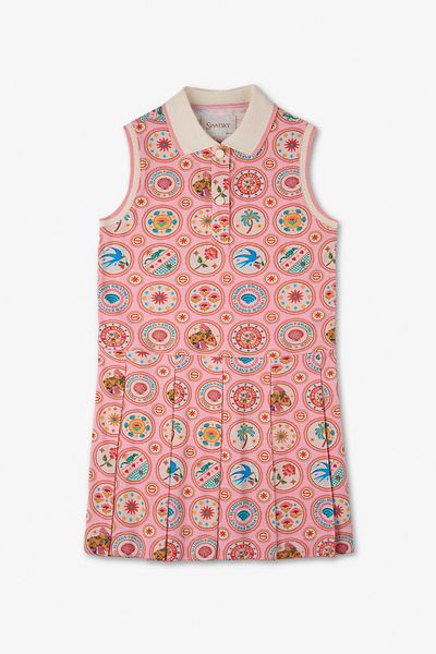 SWATSKY Girl Patterned Dress