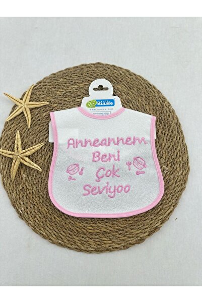 ByBest Beauty Baby Bib (My Grandmother Loves Me Very Much)