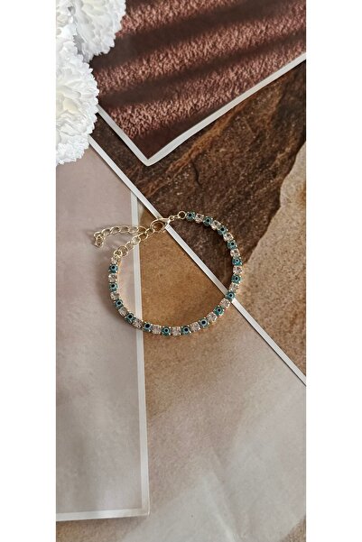 KAD COLLECTION سوار ماء مرصع بحجر العين