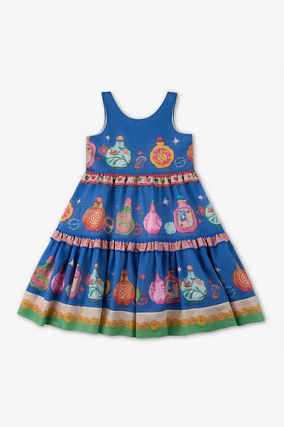 SWATSKY Girl Patterned Dress