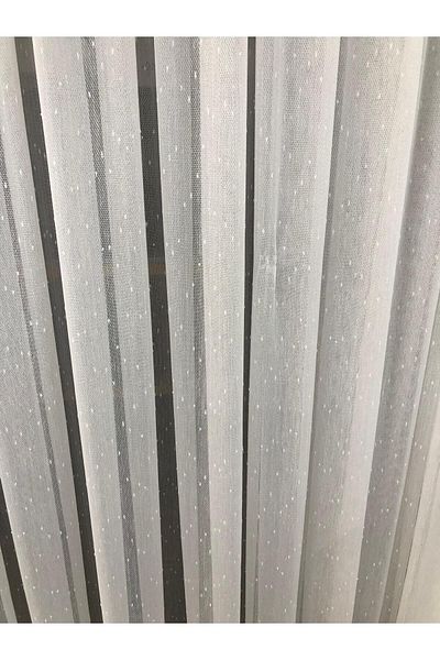 Taç Tac Armure Bud Pattern 1/3 perdea de lux din tul