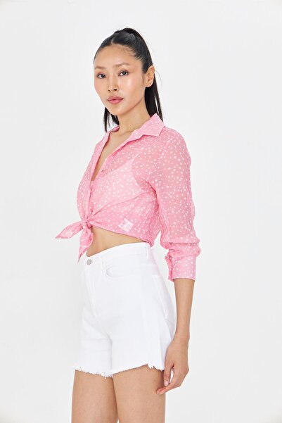TIFFANY&TOMATO Puantiye Desenli Gömlek