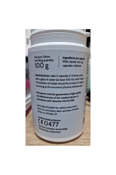 Novo Biomedics Zeolit Spectrum, 200 Capsules, Purified, Detox Therapy