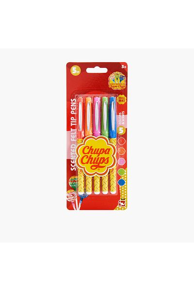 Chupa Chups Scented Felt Tip Pen - Set of 5